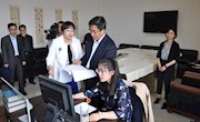 市委常委、宣传部长陈其银一行到博物馆检查指导工作