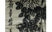 吴昌硕菊石图