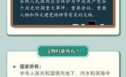 一图读懂《中华人民共和国文物保护法》先导篇